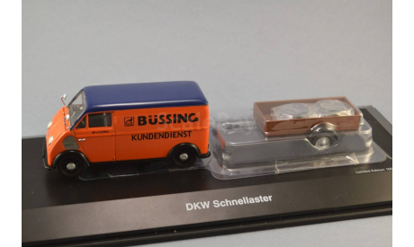 DKW Schnelllaster Büssing with trailer, масштабная модель, 1:43, 1/43, Schuco