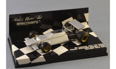 SALE!!! De Tomaso 505/38 Ford Factory Roll Out Formula 1 1970, масштабная модель, 1:43, 1/43, Minichamps