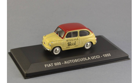 Fiat 600 Autoscuola Ucci (1955), масштабная модель, 1:43, 1/43, Eaglemoss