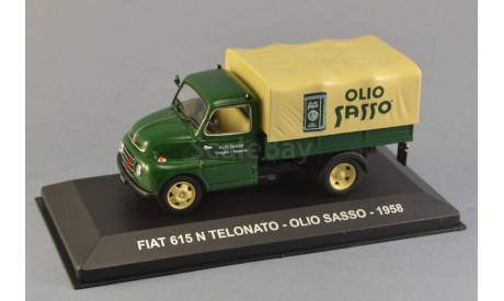 Fiat 615 N Telonato Olio Sasso (1958), масштабная модель, 1:43, 1/43, Altaya