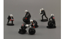 С РУБЛЯ БЕЗ РЕЗЕРВНОЙ ЦЕНЫ!!! Pitlane + pitstop mechanic set 6 figures 1/43, масштабная модель, 1:43, Altaya, Triumph