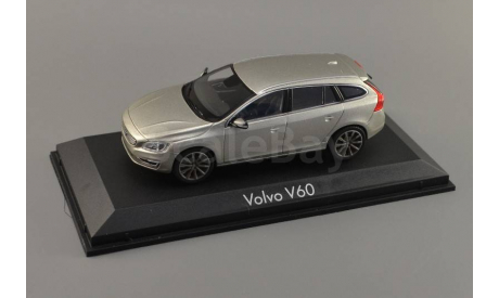 ВОЛЬВОПАД С РУБЛЯ БЕЗ РЕЗЕРВНОЙ ЦЕНЫ!!! Volvo V60, масштабная модель, 1:43, 1/43, Norev