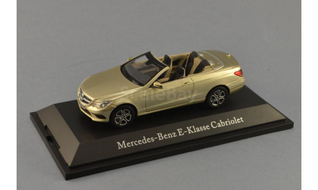 С РУБЛЯ БЕЗ РЕЗЕРВНОЙ ЦЕНЫ!!! Mercedes-Benz E-Klasse (C207) Cabriolet Aragoni Silver, масштабная модель, 1:43, 1/43, Kyosho