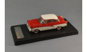 С РУБЛЯ БЕЗ РЕЗЕРВНОЙ ЦЕНЫ!!! Ford Taunus 17M (1957) red/white, масштабная модель, 1:43, 1/43, Premium X