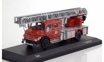Mercedes-Benz L 1113 «Feuerwehr Kaufbeuren» (пожарная лестница), масштабная модель, IXO, scale43