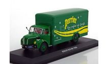 Berliet GLR 8 M «Perrier» фургон - green/yellow, масштабная модель, IXO, scale43