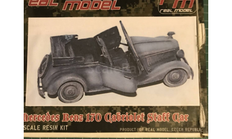 1/35 Mercedes 170v cabrio, сборная модель автомобиля, Mercedes-Benz, Real model, 1:35