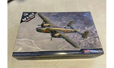 Модель самолета B-25C/D Academy 12339 1/48, сборные модели авиации, scale48