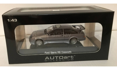 Ford Sierra RS Cosworth Autoart Moonstone Blue, масштабная модель, scale43