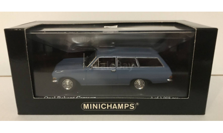 Opel Record A Caravan Blue 1962 Minichamps, масштабная модель, 1:43, 1/43