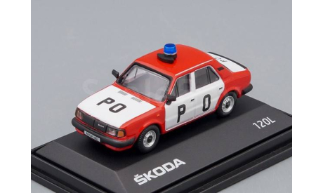 Skoda 120L - 1984 - Požární Ochrana - Abrex časopis s modelem, масштабная модель, scale43, Škoda