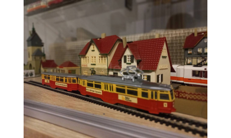 Трамвай, железнодорожная модель, scale120