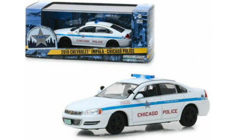 Chevrolet Impala ’City of Chicago Police Department’ 2010, масштабная модель, Greenlight Collectibles, scale43