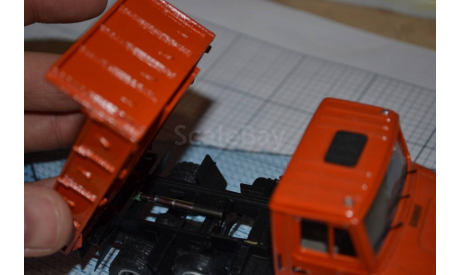 ЗИЛ Бычёк 5301 самосвал, масштабная модель, scale43, KV