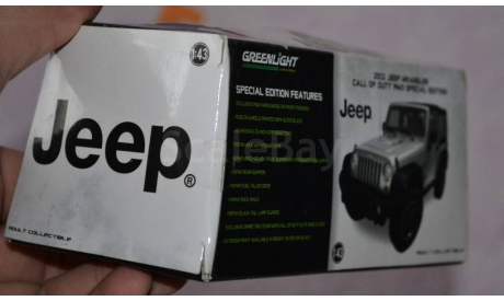 JEEP Wrangler Call-Duti, масштабная модель, scale43, Greenlight Collectibles