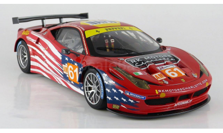 1/18 Hot Wheels Elite Ferrari 452 GT2 #61, масштабная модель, scale18