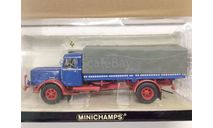 Bussing 8000 S canvas truck Minichamps 1:43, масштабная модель, scale43