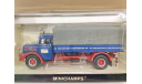 MAN 750 Turbo canvas truck Minichamps 1:43, масштабная модель, scale43
