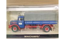 MAN 750 Turbo canvas truck Minichamps 1:43, масштабная модель, scale43