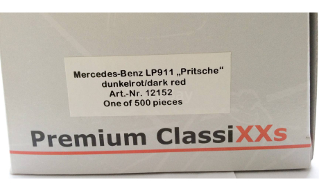 Mercedes-Benz LP911 ’Pritsche’, масштабная модель, Premium Classixxs, scale43