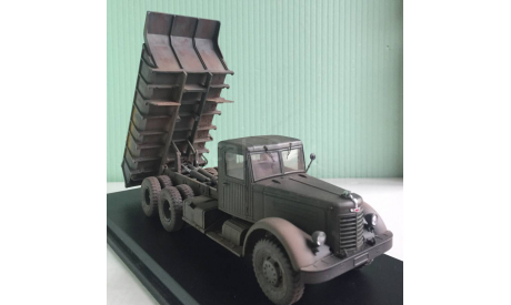 ЯАЗ-210Е со СЛЕДАМИ эксплуатации 1:43 AVD Models, масштабная модель, 1/43