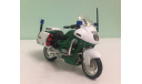 BMW R1100 RT-P POLIZEI 1:18 Maisto, масштабная модель мотоцикла, scale18