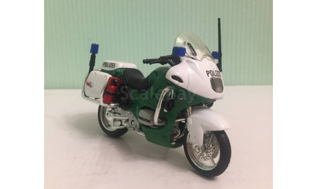 BMW R1100 RT-P POLIZEI 1:18 Maisto, масштабная модель мотоцикла, scale18