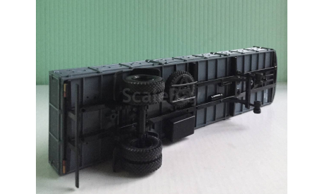 Полуприцеп МАЗ-9380-2 1:43 НашАвтопром, масштабная модель, НАП, scale43