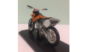 KTM 520 SX 1:18 Maisto, масштабная модель мотоцикла, scale18