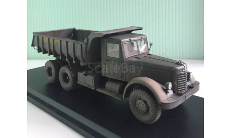 ЯАЗ-210Е со СЛЕДАМИ эксплуатации 1:43 AVD Models, масштабная модель, 1/43