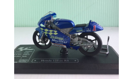 Honda 125 cc RS 1:18 MAJORETTE, масштабная модель мотоцикла, scale18