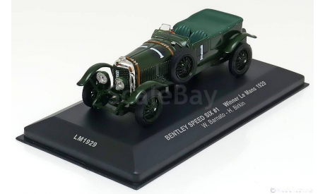 Bentley  Speed Six Sieger Le Mans 1929 Barnato/Birkin 1:43 IXOmodels, масштабная модель, 1/43