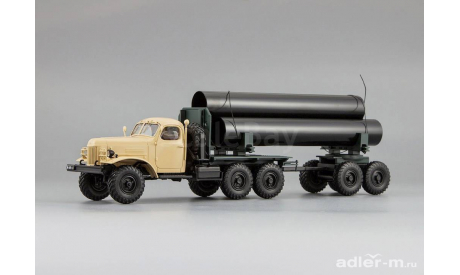 ЗИЛ 157К/ТВ-5 - тягач с роспуском 1:43 DIPmodels, масштабная модель, scale43