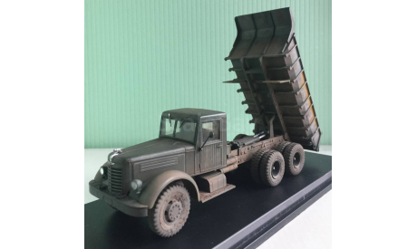 ЯАЗ-210Е со СЛЕДАМИ эксплуатации 1:43 AVD Models, масштабная модель, 1/43
