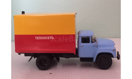 Будка ТЕПЛОСЕТЬ на шасси ЗИЛ-130 (КОНВЕРСИЯ) 1:43 Markun Toys Ltd., масштабная модель, 1/43