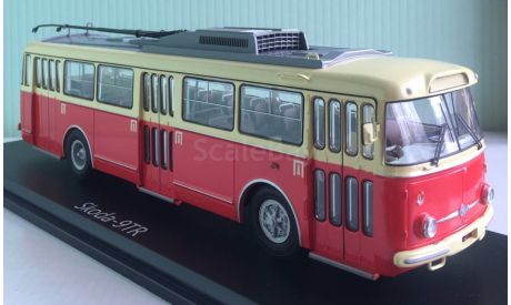 Троллейбус Skoda-9TR с ДЕФЕКТОМ !!! 1:43 Start Scale Models, масштабная модель, Škoda, 1/43