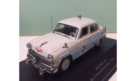 Москвич-403 N21 Ралли Монте-Карло 1964 1:43 VVM, масштабная модель, 1/43