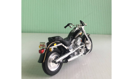 HARLEY-DAVIDSON FLSTF FAT BOY 1:18 Maisto, масштабная модель мотоцикла, 1/18