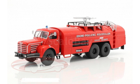 Berliet GBO Sides VMR 130 Feuerwehr Truck Frankreich 1:43 Atlas, масштабная модель, 1/43