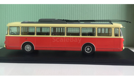 Троллейбус Skoda-9TR с ДЕФЕКТОМ !!! 1:43 Start Scale Models, масштабная модель, Škoda, 1/43