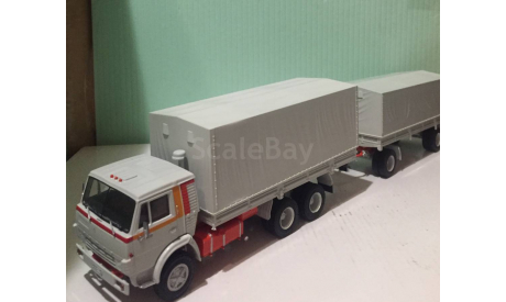КамАЗ-53212 с полуприцепом ГКБ-8350 1:43 Start Scale Models, масштабная модель, 1/43
