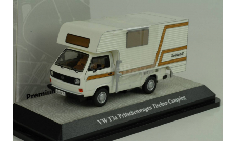 VW T3a Pritsche Tischer-Camping 1:43 Premium ClassiXXs, масштабная модель, 1/43, Volkswagen