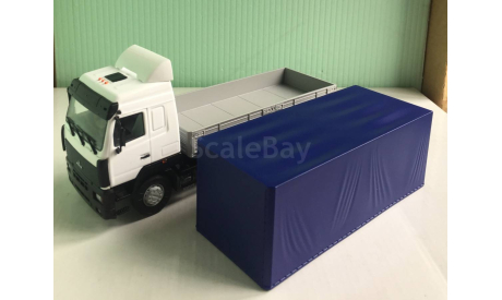 МАЗ-5340 бортовой с тентом 1:43 АвтоИстория (АИСТ), масштабная модель, 1/43