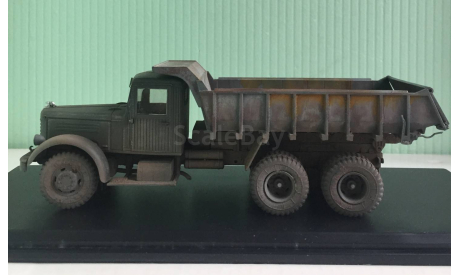 ЯАЗ-210Е со СЛЕДАМИ эксплуатации 1:43 AVD Models, масштабная модель, 1/43