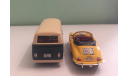 Porsche 356B Convertible + Volkswagen Microbus 1:43 Cararama, масштабная модель, scale43