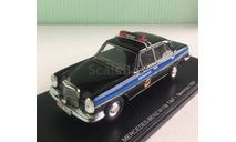 Mercedes-Benz W108 ГАИ г. Ленинград 1980 г. 1:43 Spark, масштабная модель, scale43