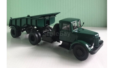 МАЗ-200В с п/п МАЗ-5232В 1:43 АвтоИстория (АИСТ), масштабная модель, scale43