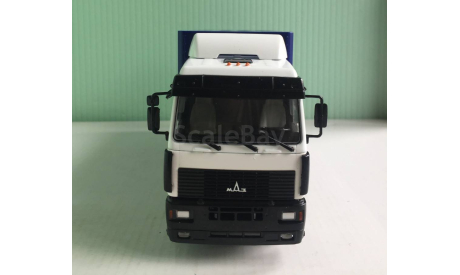 МАЗ-5340 бортовой с тентом 1:43 АвтоИстория (АИСТ), масштабная модель, 1/43