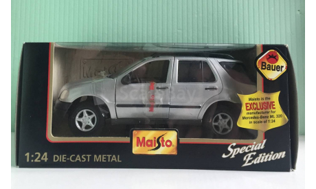 Mercedes-Benz 320 ML 1:24 Maisto, масштабная модель, scale24