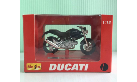 DUCATI MONSTER R900 1:18 Maisto, масштабная модель мотоцикла, scale18